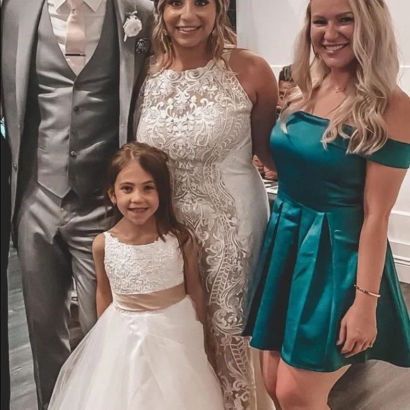 Silk Tobi Skater Dress - Picture 2 of 5